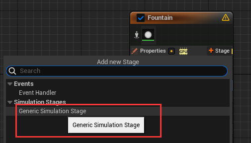 创建一个Simulation Stage